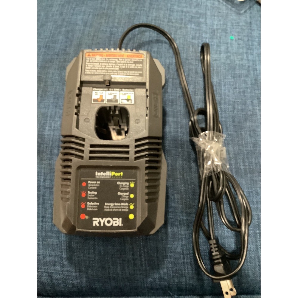 Genuine OEM RYOBI Intelliport One+ Fast Charger 18v P118 NiCad Lithium Tested